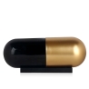 Skulptur Harz modern Pille gold und schwarz Sira-GB Angebot