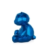 Skulptur Harz in Metalleffekt moderne Statue Teddybär Rimo-M Sales