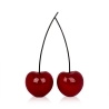Skulptur modern Kirschenpaar aus lackiertem Harz Alma-L Angebot