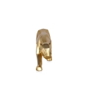 Skulptur Panther Low Poly aus Kunstharz mit Metalleffekt Kari-M Angebot