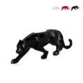 Skulptut aus lackiertem Harz modern Panther low poly Kari-L Aktion