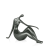 Skulptur modern Harz Metalleffekt weibliche Figur Bela-M Eigenschaften