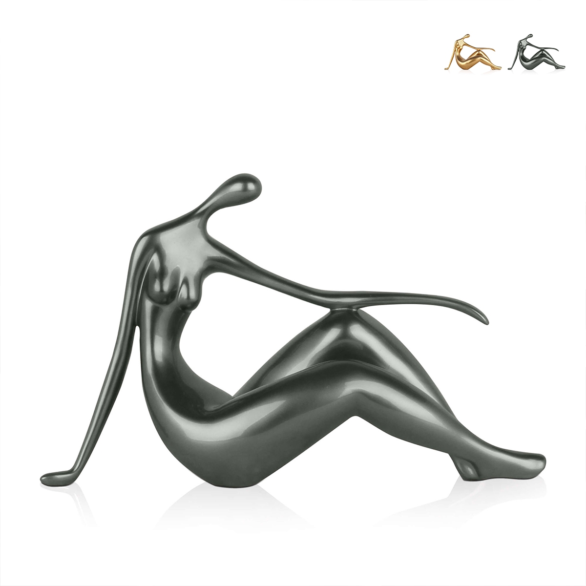 Skulptur modern Harz Metalleffekt weibliche Figur Bela-M Katalog Skulptur modern Harz Metalleffekt weibliche Figur Bela-M Katalog