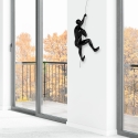 Wandskulptur aus lackiertem Harz Kletterer modern Vero-L Verkauf