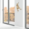 Wandskulptur aus Kunstharz Kletterer mit Metalleffekt Design Vero-M Auswahl