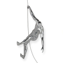 Statuette Kletterer Harz Wandskulptur Metalleffekt Bata-M Angebot