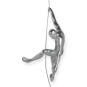 Statuette Kletterer Harz Wandskulptur Metalleffekt Bata-M Katalog