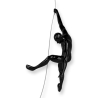 Wandskulptur im lackiertem Harz moderne Kletterer-Statuette Bata-L Katalog