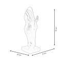 Skulptur Pferdekopf mehrfarbig Harz Knyph-PA Katalog