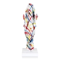 Skulptur Pferdekopf mehrfarbig Harz Knyph-PA Angebot
