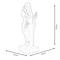 Skulptur modern aus lackiertem Harz Pferdekopf Knyph-L Kosten