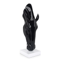 Skulptur modern aus lackiertem Harz Pferdekopf Knyph-L Eigenschaften