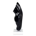 Skulptur modern aus lackiertem Harz Pferdekopf Knyph-L Modell
