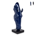 Skulptur modern aus lackiertem Harz Pferdekopf Knyph-L Aktion