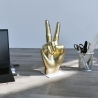 Skulptur modern figurativ mit Metalleffekt V von Vittoria Rama Lagerbestand