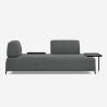 Sofa modular 3-Sitzer modernes Design mit Beistelltischen Diadema Katalog