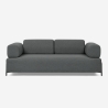 Sofa modular 3-Sitzer modernes Design mit Beistelltischen Diadema Rabatte