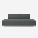 Sofa modular 3-Sitzer modernes Design mit Beistelltischen Diadema Angebot