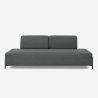 Sofa modular 3-Sitzer modernes Design mit Beistelltischen Diadema Angebot