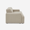 Sofa 2-Sitzer Stoff modernes Design 202x100x76cm Acamar Sales