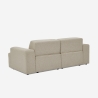 Sofa 2-Sitzer Stoff modernes Design 202x100x76cm Acamar Rabatte