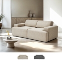 Sofa 2-Sitzer Stoff modernes Design 202x100x76cm Acamar Aktion