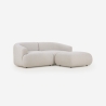 Sofa Design modern modula 2-Sitzer aus Stoff mit Hocker Yuna-2P Angebot