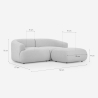 Sofa Design modern modula 2-Sitzer aus Stoff mit Hocker Yuna-2P 