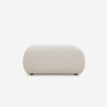 Sofa modular 3-Sitzer geschwungen mit Hocker aus Stoff Yuna-3P Katalog
