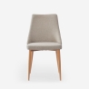 Stuhl gepolstert modern aus Stoff für Esszimmer und Küche Sirka Angebot