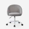 Stuhl Büro drehbar aus Stoff höhenverstellbar Mikro Angebot