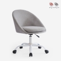 Stuhl Büro drehbar aus Stoff höhenverstellbar Mikro Aktion