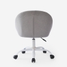 Stuhl Büro drehbar aus Stoff höhenverstellbar Mikro Katalog