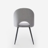 Stuhl modern aus Samt gepolstert Esszimmer Küche Zarda Preis
