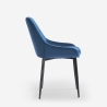 Stuhl gepolstert modern aus Samt für Küche Esszimmer Jarva Preis