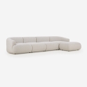 Sofa 4-Sitzer modular mit Hocker Design modern Yuna-4P Verkauf