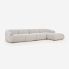 Sofa 4-Sitzer modular mit Hocker Design modern Yuna-4P Verkauf