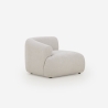 Sofa 4-Sitzer modular mit Hocker Design modern Yuna-4P 