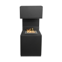 Bioethanol-Kamin Standmodell aus Stahl L38xT38xH100 Oslo Lagerbestand