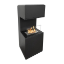 Bioethanol-Kamin Standmodell aus Stahl L38xT38xH100 Oslo Rabatte