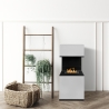 Bioethanol-Kamin Standmodell aus Stahl L38xT38xH100 Oslo Sales