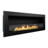 Einbau-Bioethanol-Kamin für Wandmontage Biokamin 120x40 Livorno 120 schwarz Verkauf