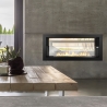 Einbau-Bioethanol-Kamin beidseitig Biokamin 2-seitig 90x40 Montefalco 90 Auswahl