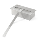 Bioethanol-Kaminofen Freistehend L50xT30xH68 Luisa Lagerbestand