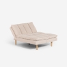 Schlafsofa Klick Klack 2-Sitzer mit verstellbarer Rückenlehne Livra Sales