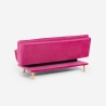 Schlafsofa 2-Sitzer mit verstellbarer Rückenlehne aus Samtstoff Skata Katalog