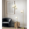 Stehlampe mit Opalglasschirm Khadz Angebot