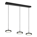 Moderne schwarze LED-Pendelleuchte mit 3 dimmbaren Lichtern Pular Aktion