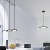 Moderne schwarze LED-Pendelleuchte mit 3 dimmbaren Lichtern Pular Verkauf