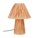 Moderne Tischlampe Nachttischlampe aus Naturpapier Vorth Angebot